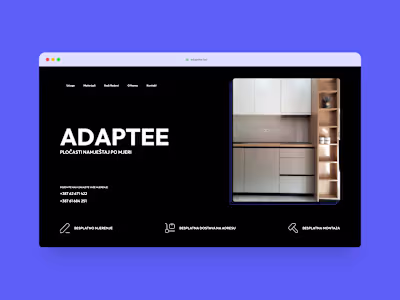 Adapte, furniture for your dream home