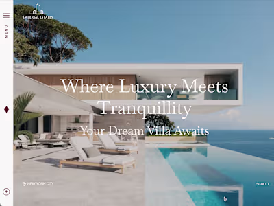 Imperial Estates Wix Studio Template