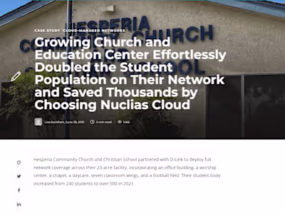 Growing Church and Education Center Effortlessly Doubled the St…