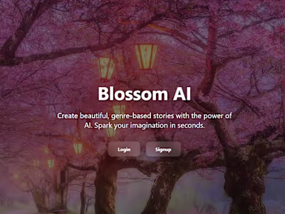 AI Story Generator Development