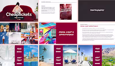 Creative Rebrand for CheapTickets