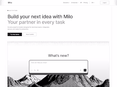 Milo — Your Partner in Every Task