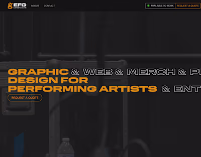 EFG.xyz website v1