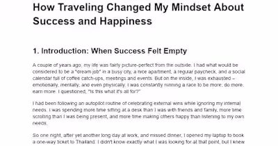 Journey to Redefine Success