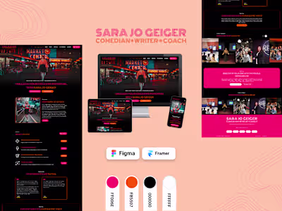 Framer Website Design and Development