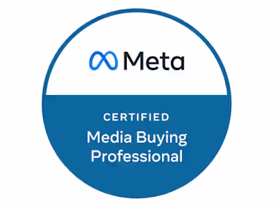 🏆 META Certified Media Buying Professional