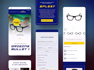 Eredità x Cineplex | Landing Page Design