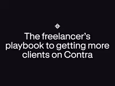 The Freelancer’s Playbook for Getting More Clients on Contra