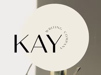 Kay Writing Company Branding