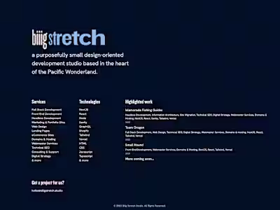 Biiig Stretch Studio