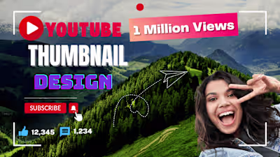 Design amazing youtube thumbnail with canva