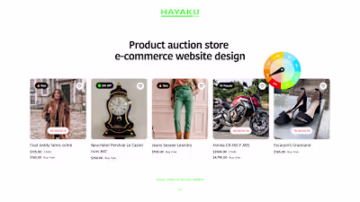 Hayaku: High-Velocity Product Auction & E-commerce Platform