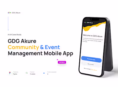 GDG Akure - Tech Community Mobile App 