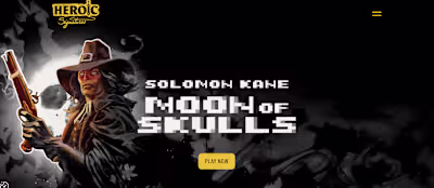 Solomon Kane - Website Update