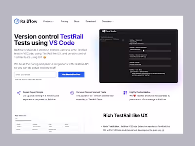 Railflow: (NextJs-Prismic-DotLottie-Typescript-Tailwind)