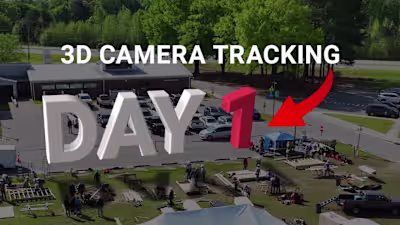 3D Camera Tracking and Kinetic Typography Project