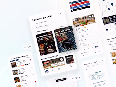 Woki - Mobile App design