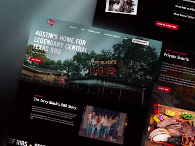 Terry Black’s Barbecue – Website Redesign & Digital Experience