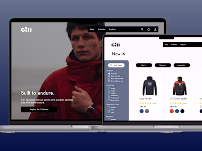 Gill Marine Redesign