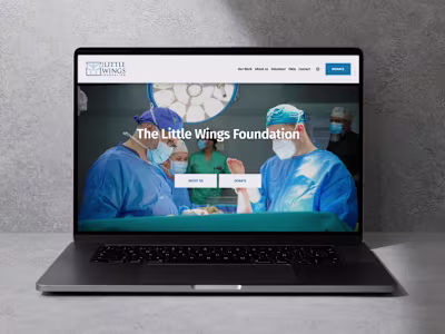 Web Presence Upgrade for The Little Wings Foundation