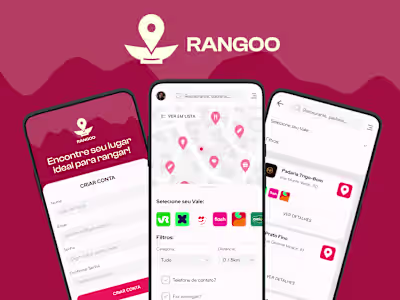 Rangoo - UX e UI Design