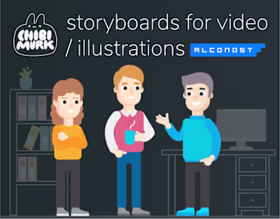 Storyboards and Illustrations for Motion Graphics