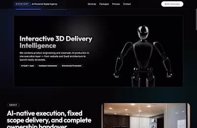 Designed and developed the website