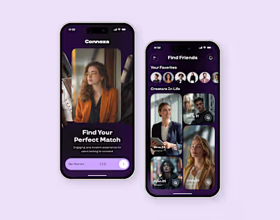 Dating Mobile App UI Design