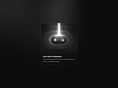 Bento card exploration for a crypto platform, share thoughts.