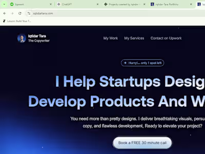 Iqtidar Tara Portfolio