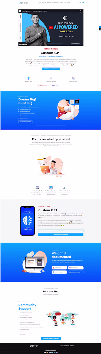 DigiForge - A Marketplace for Scripts