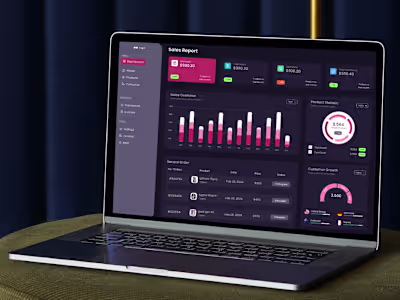 Effortless Sales Reporting with Intuitive Design