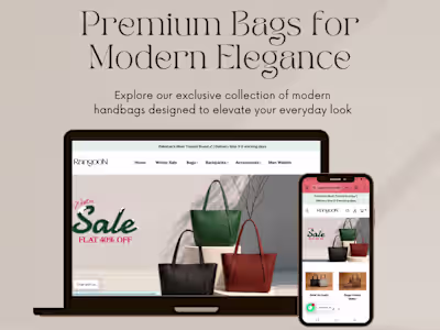 Created a stylish and responsive