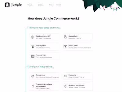 Jungle Commerce Omni-Channel Fulfillment Platform Development