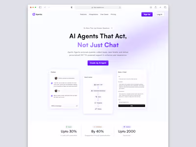 Ajentic - AI Website