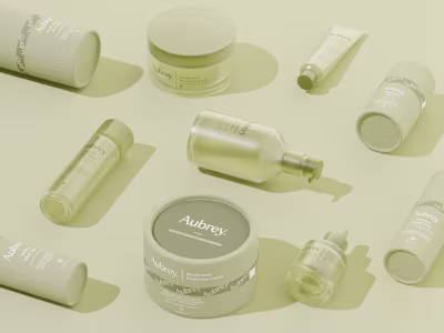 AUBREY Packaging Design