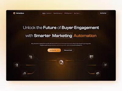 MarketSync - Web Design for Marketing Automation