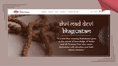 Banner of Website on Behance