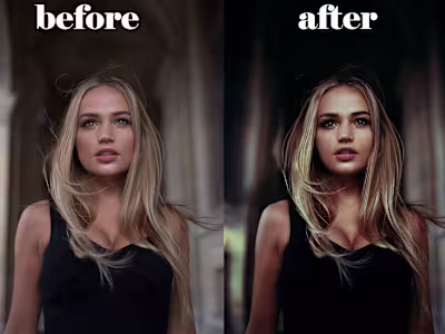 photo editing portfolio