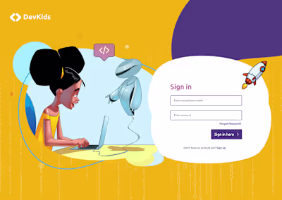 Coding Learning Platform User Interface