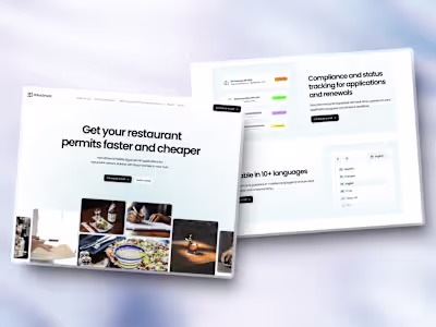 Quick Turn-around AI/SaaS Landing Page Design & Dev (PermitPass)