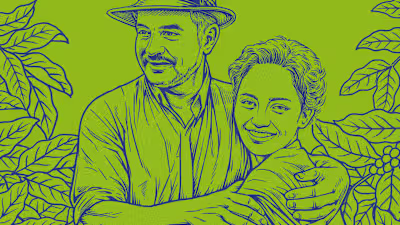 Packaging Illustration for Piccolo Coffee