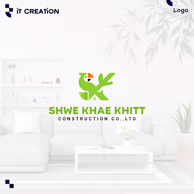 ShweKhatKhitt Construction Logo Design