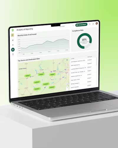 UI/UX Redesign for SoilTrackers.ca