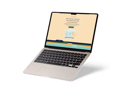 Flow AI Landing Page Design