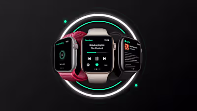 Watch OS(Cosmos)- Apple Watch Music App UI