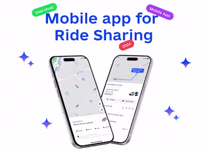 Ride-Sharing Mobile app - Case study