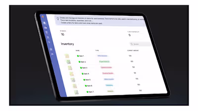 Inventory Management System Development