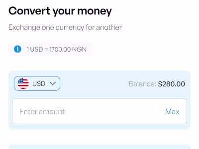 Coins Conversion Flow