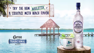 Tequila Jose Cuervo Tradicional Plata Muletta